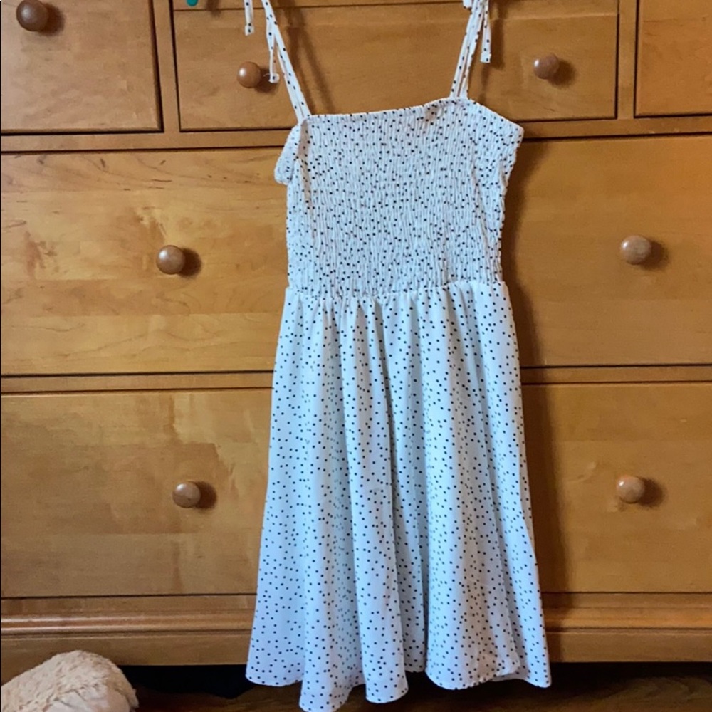 white dress
